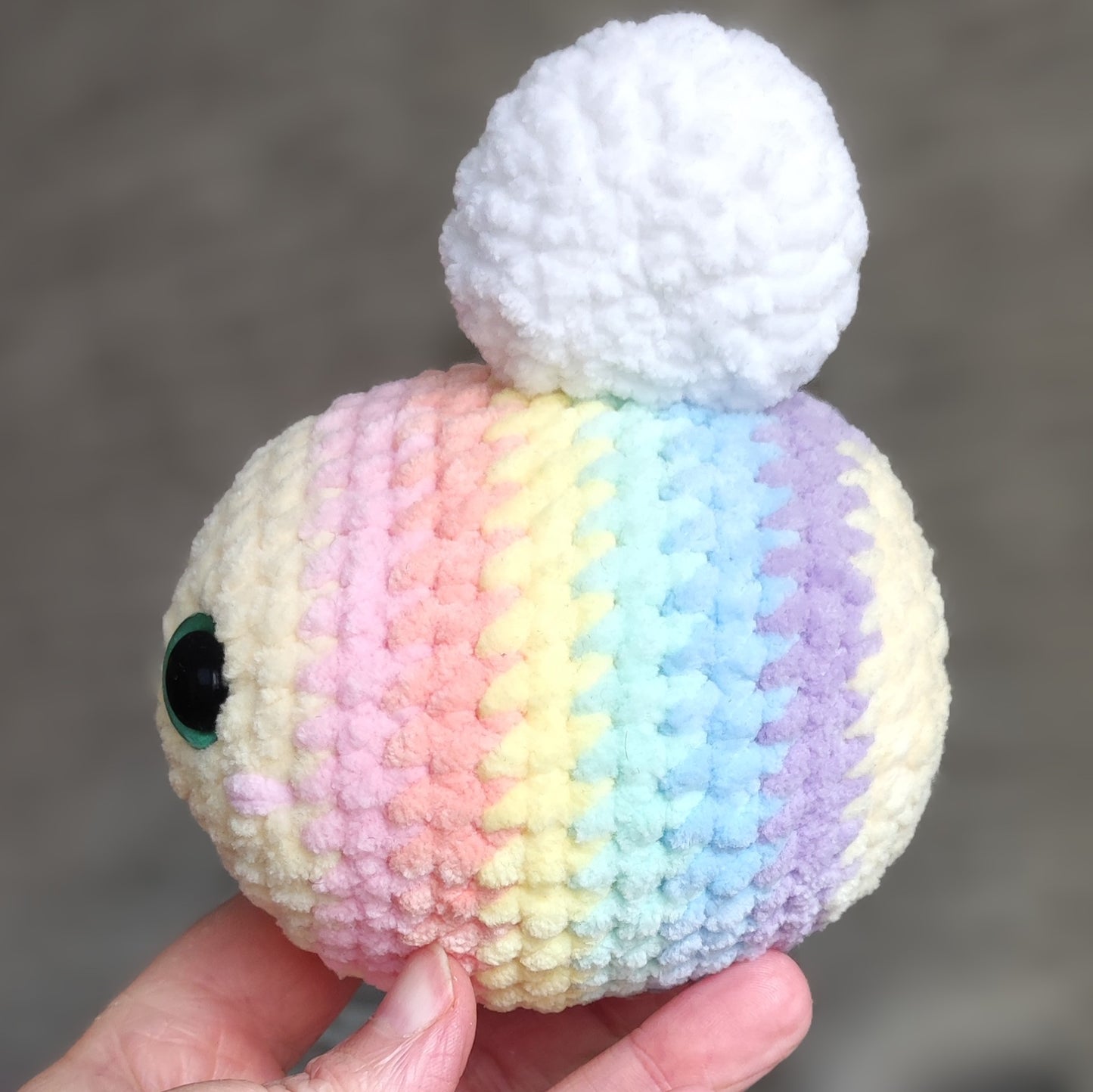 Dicke Regenbogenbiene