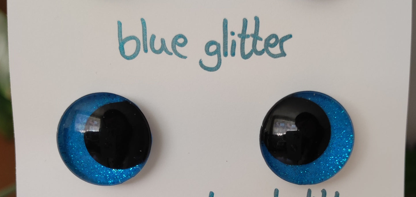 Metallic 25mm Augen