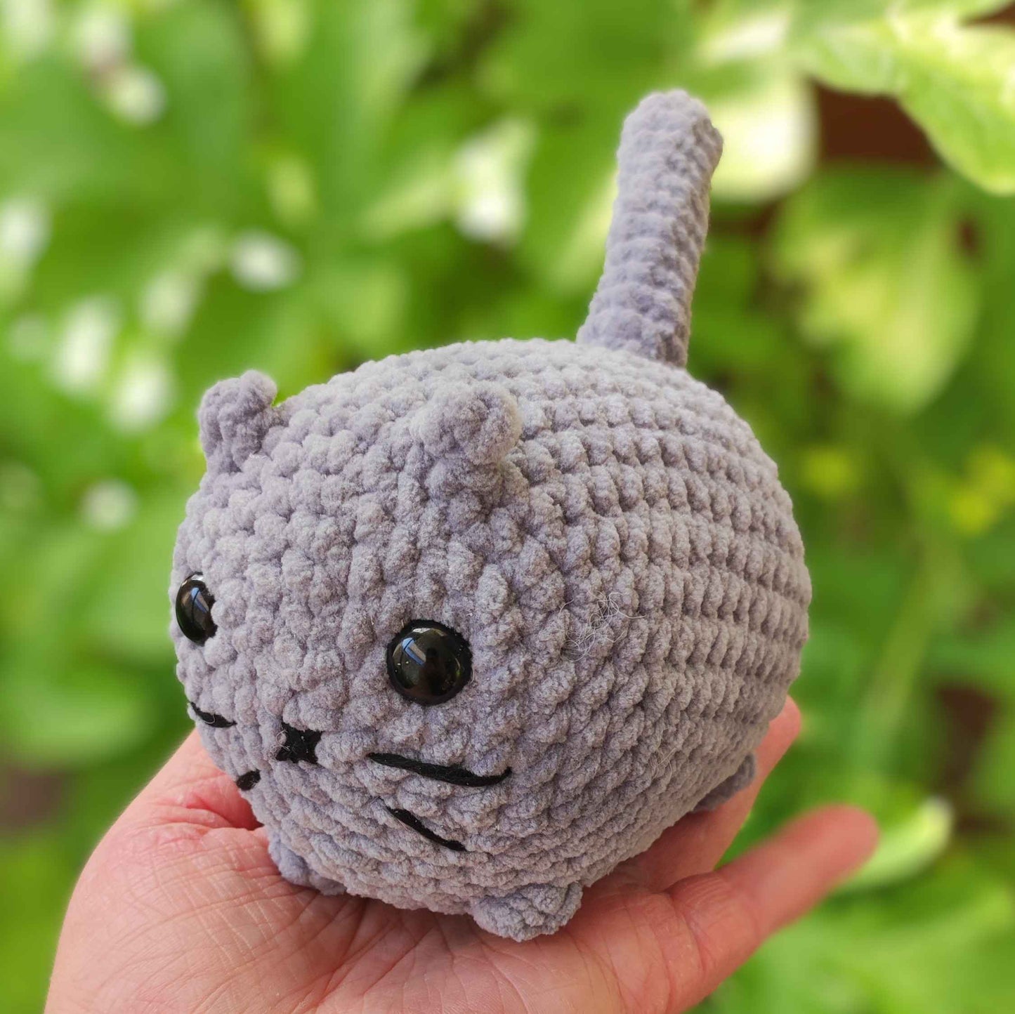 Dicke Katze einfarbig