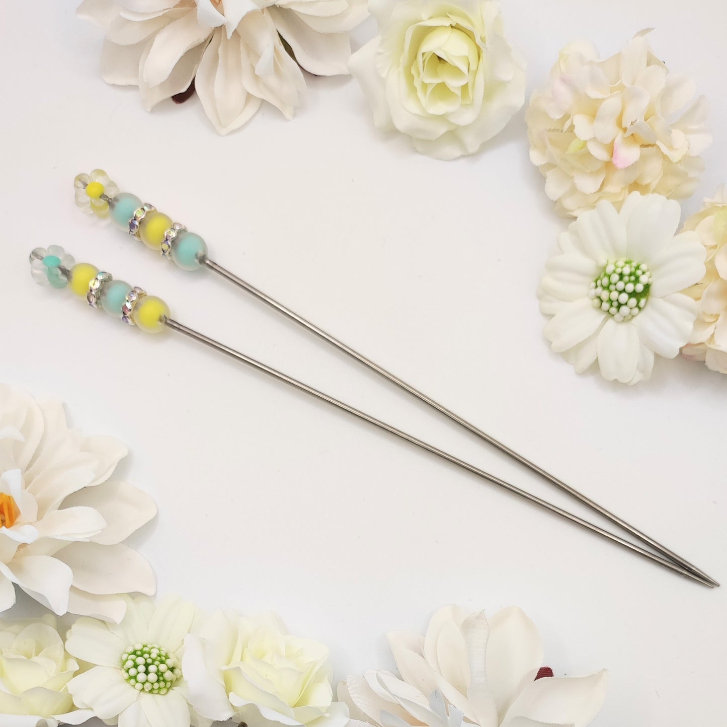 Amigurumi Sticks Flowers