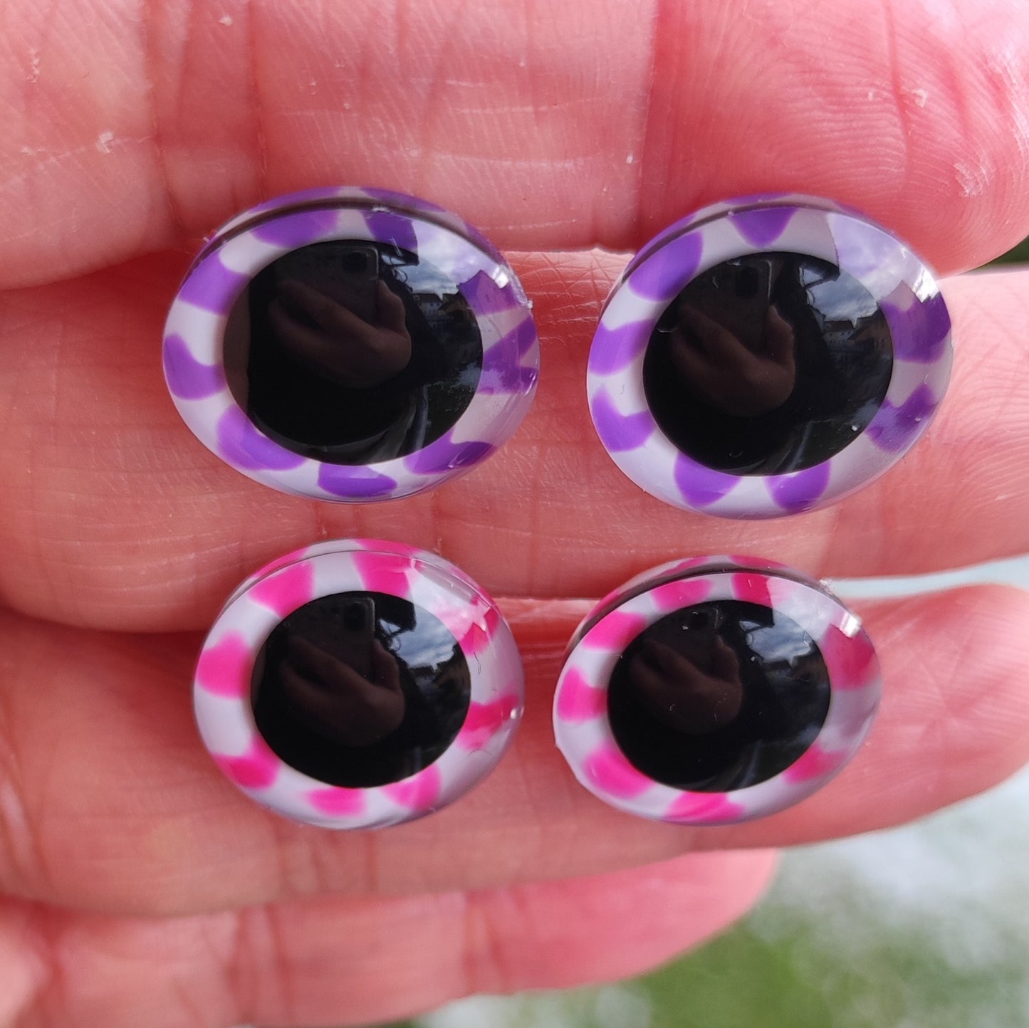 Valentins Herz Augen 16mm