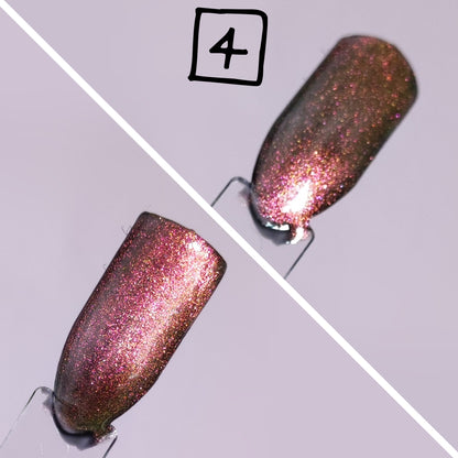 Color-Shift Glitzer Augen