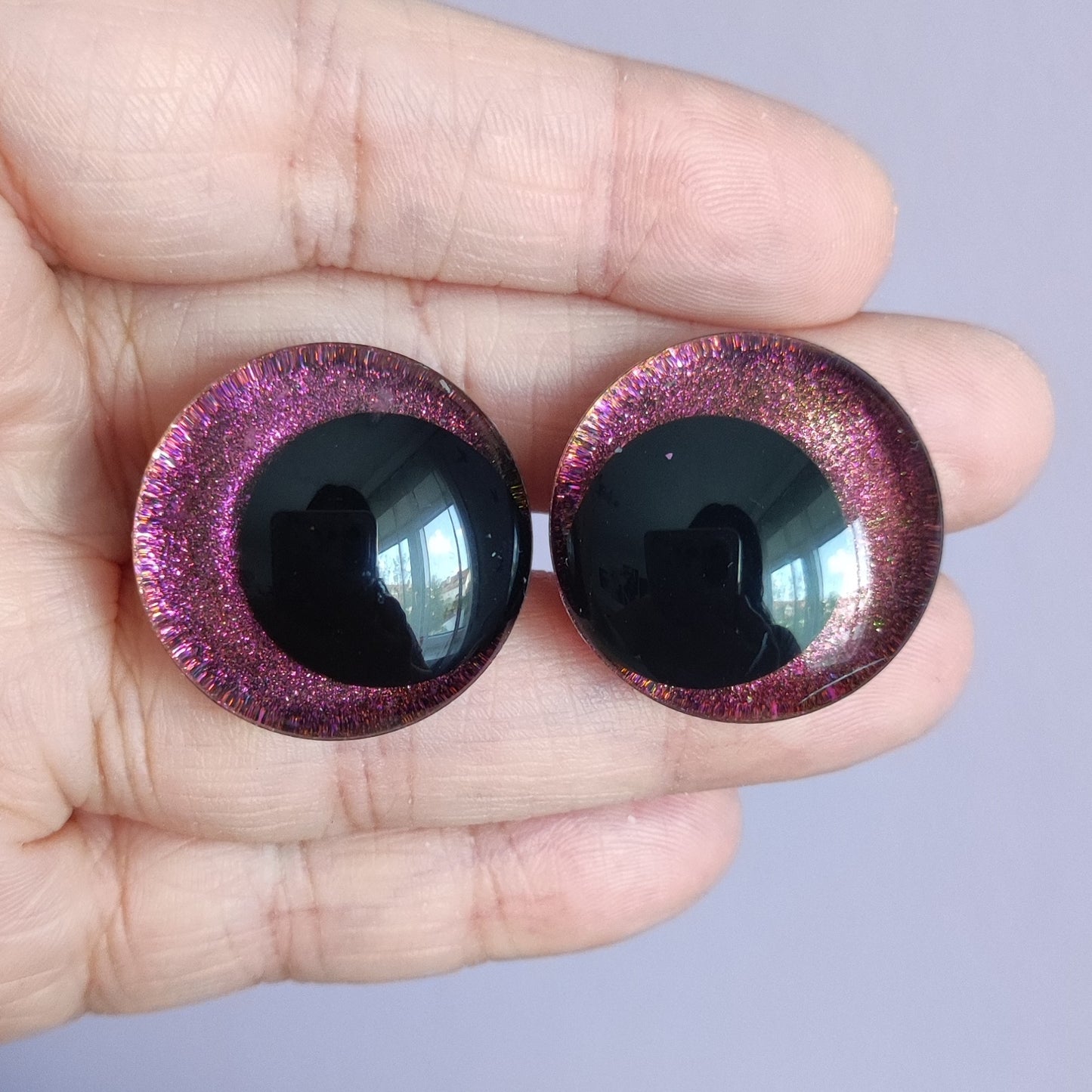 Color-Shift Glitzer Augen