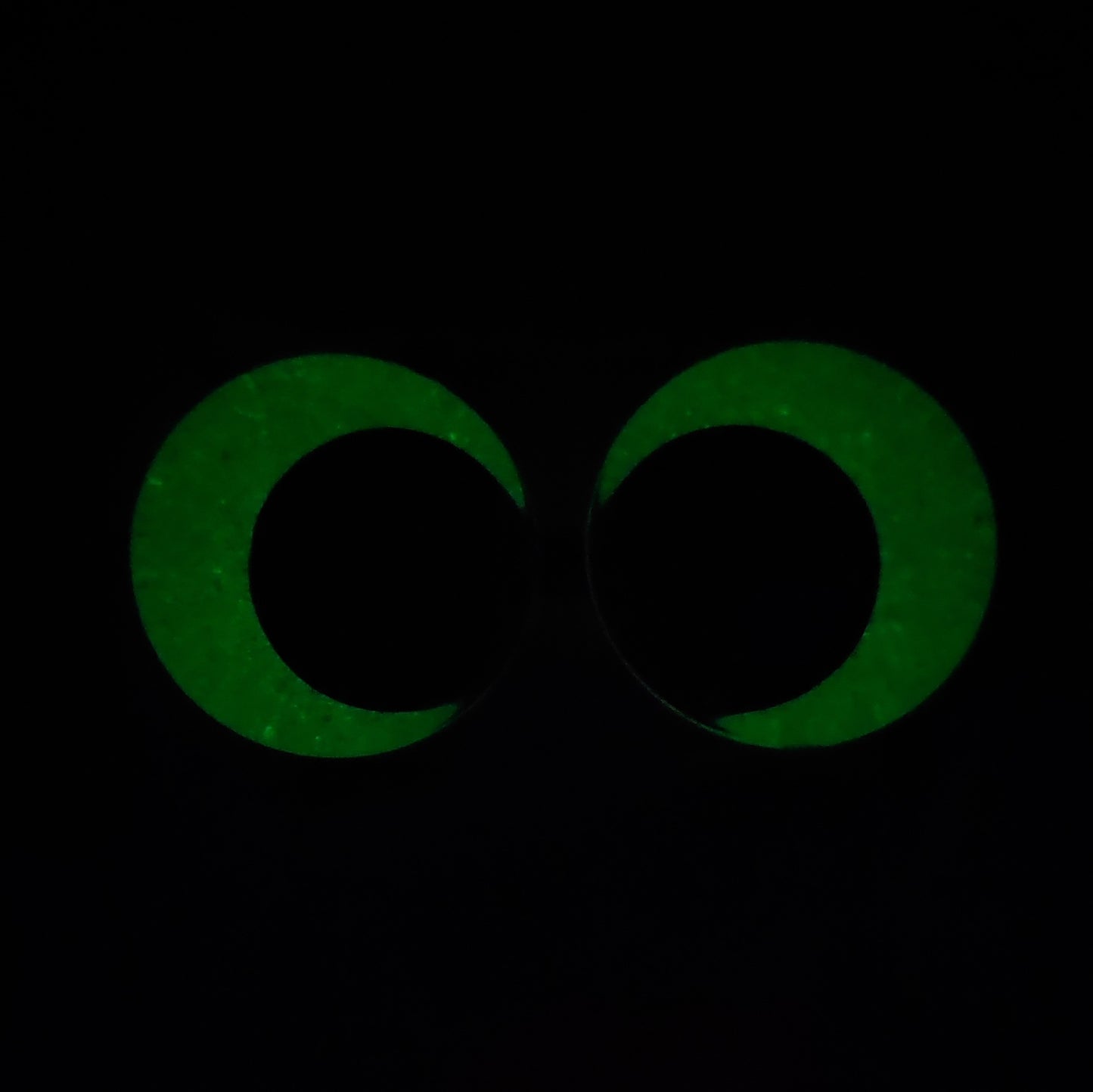 Glow in the Dark Augen 16mm 18mm 20mm 25mm 30mm