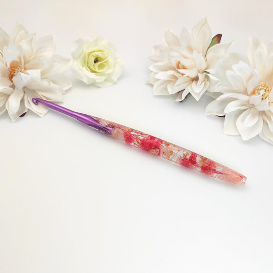 Häkelnadel Goldener Blütentraum