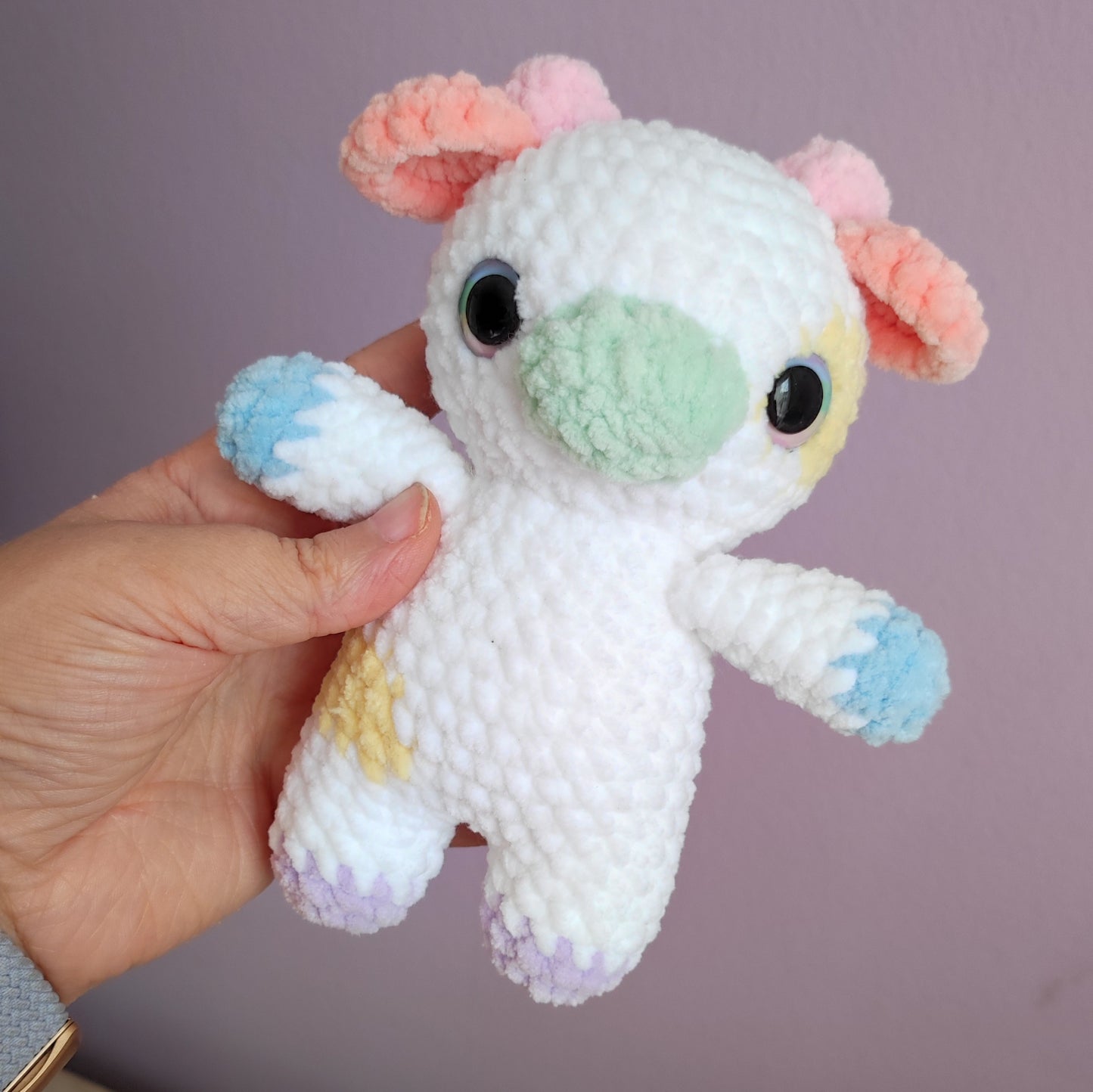 Regenbogen Baby Kuh