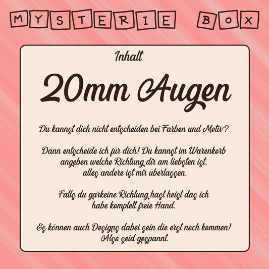 Augen Mysterie Box 20mm