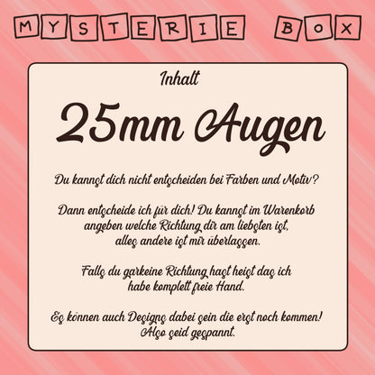 Augen Mysterie Box 25mm
