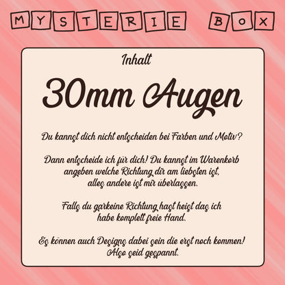 Augen Mysterie Box 30mm