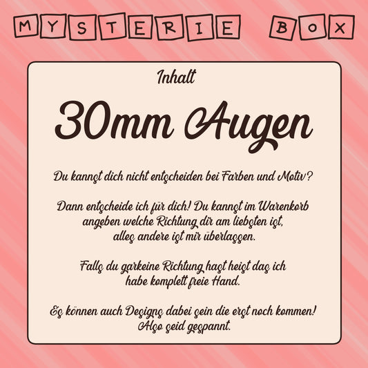 Augen Mysterie Box 30mm