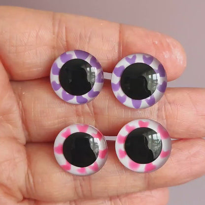 Valentins Herz Augen 16mm