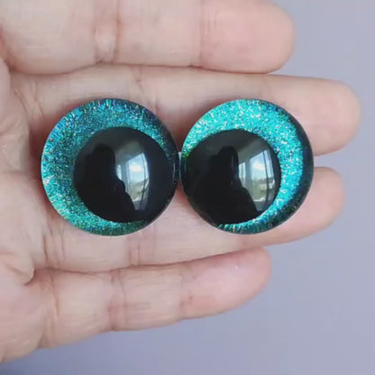Color-Shift Glitzer Augen